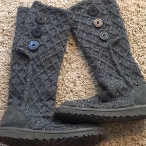 UGG tall knit boots